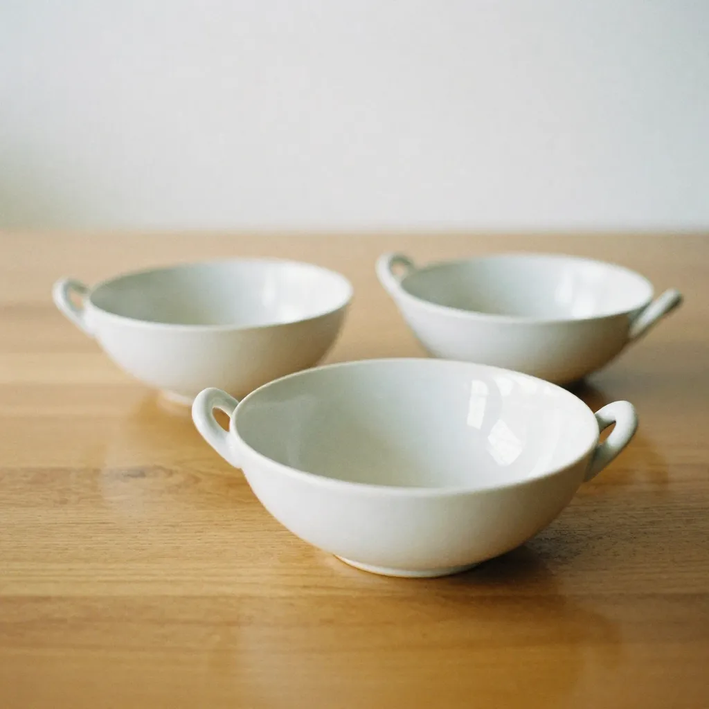 Minimalist ceramic design showcase